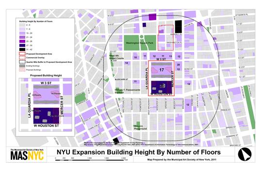 Nyu Campus Map   5 Building Heights  